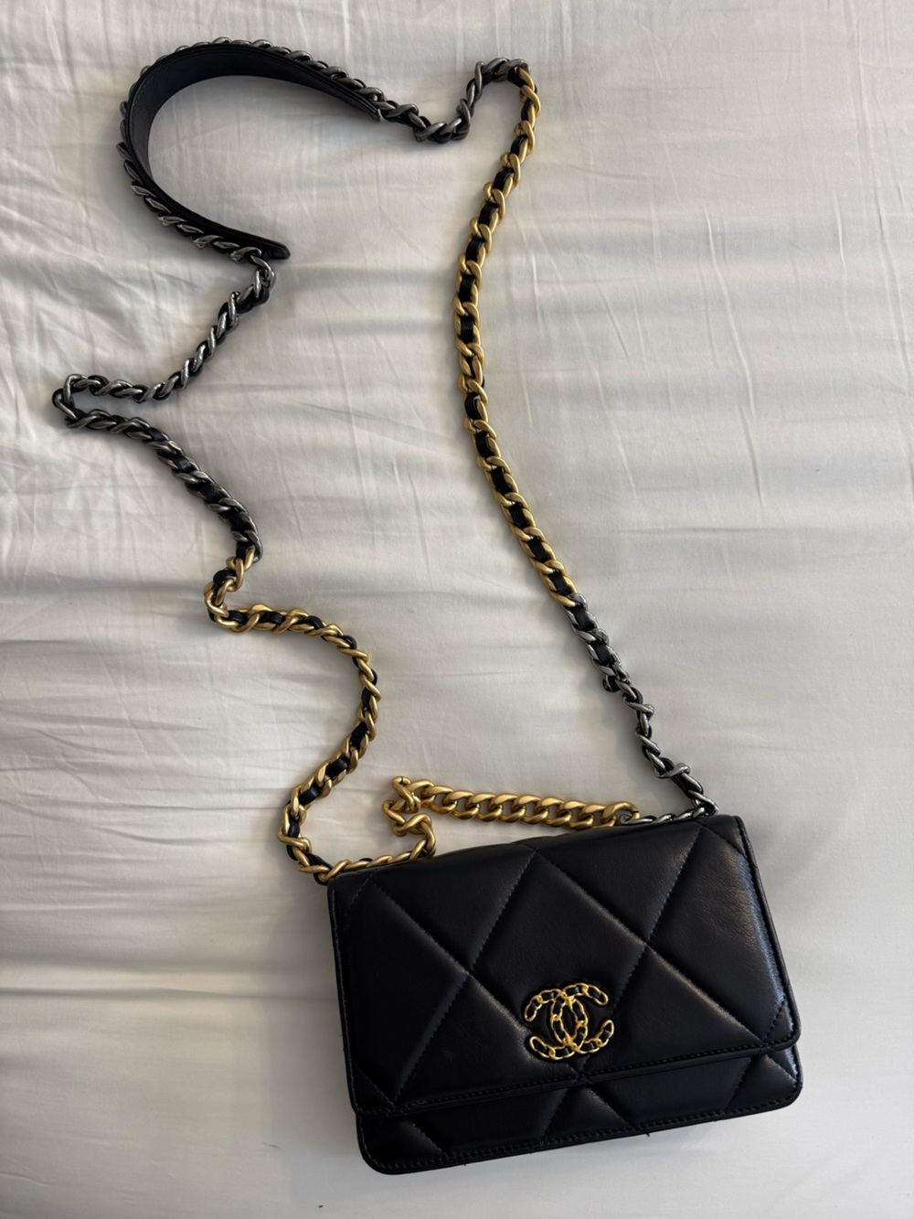 CHANEL 19 WOC Quilted Mini Shoulder Bag - Picture 10 of 11